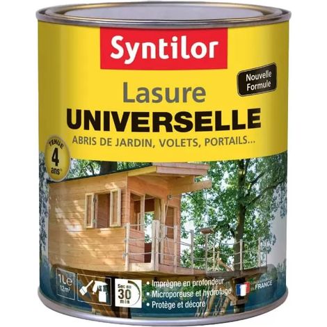 Lasure Universelle 4 ans SYNTILOR Blanc 1 L