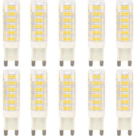 10X G9 LED Bulb 7W Lamp Bulb 76 SMD 2835LEDs High Brightness 700LM LED Bulb Warm White 3000K Replaces 70W Halogen Bulbs AC220-240V [Energy Class A+] (1/5)