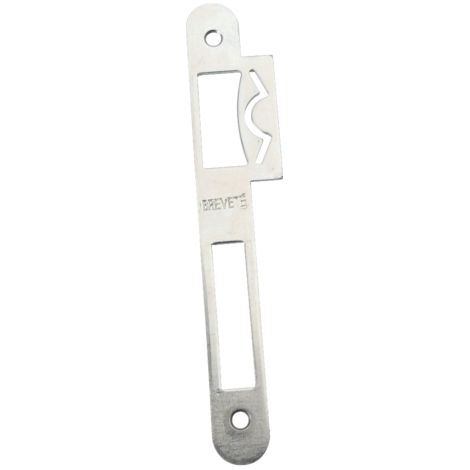 Einstellbares flaches Schließblech BOURG MERMIER Stahl verzinkt silber - beidseitig verwendbar - St.2mm - M-074480