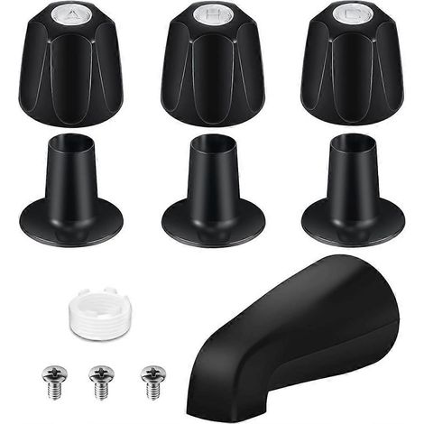 Bad-Dusch-Set, Duschgriff und Badewannenauslauf, für die Pfister Verve 3-Griff-Bad-Duscharmatur. (1/5)