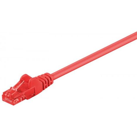MicroConnect U/UTP CAT6 20M in PVC rosso