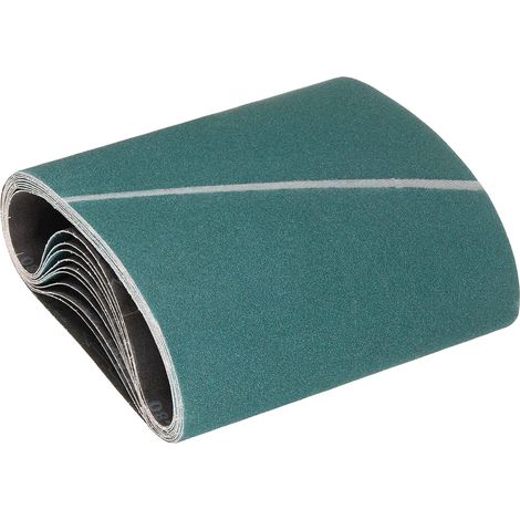 10 Pack Courroies De Ponçage 11-7/8 x 29-1/2 Pouces Grain 80 Zircone Abrasif Pour Ponceuse À Bande Métal Meulage Bois Travail Soudure Enlèvement Rouille (1/5)