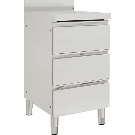 Maison Exclusive - Armarios de cocina comerciales con 3 cajones (