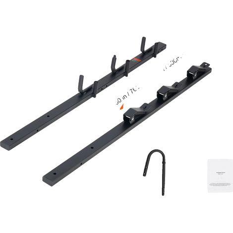Support de taille-haie, acier robuste, montage vertical, A (1/2)