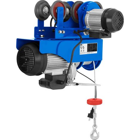 MSW – Chariot porte-palan électrique 990 kg – Moteur 1800 W – Longueur câble 12 m – Protection IP54 – Système de freinage électromagnétique (1/10)