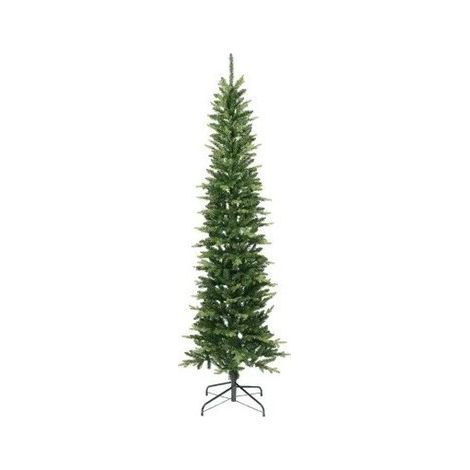 Slim Fir Weihnachtsbaum grün 240 cm Ø73 cm mit 1461 Spitzen