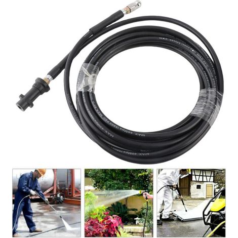 Flexible haute pression nettoyeur tuyau d'évacuation pour Karcher séries K, 6 mètres (1/5)