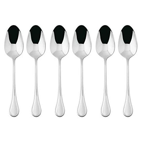 Sambonet Royal 52563A37 - Juego de 6 cucharas para café y postre (18/10, acero inoxidable 18/10) (1/2)