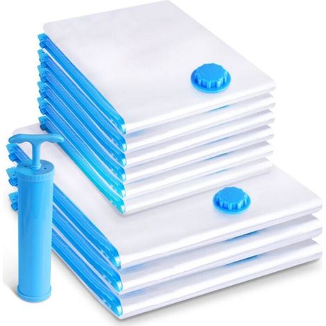 Vacuum cleaner storage bag with pump, duvet storage bag for clothes and duvets (1/4)