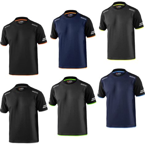 Camiseta de trabajo Sparco Tucson Tech - S - Blu