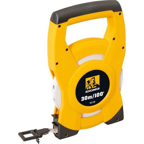 Roughneck Open Long Tape Measure 30m/100ft, 15mm Width (Model ROU43320) (1/4)