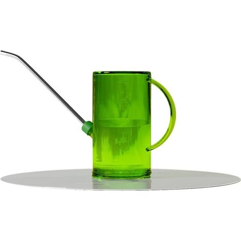 Arrosoir à long bec : en plastique transparent avec graduation, idéal pour les plantes d'intérieur, les plantes grasses et le jardinage extérieur. (1/5)