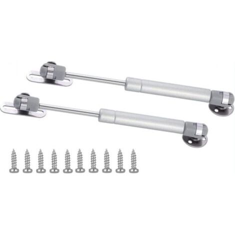 120N = 12kg de force 2PCS vérins à gaz 120N verin meuble hydraulique ressort amortisseurs à gaz d'origine porte armoire de cuisine Bras pneumatique pour levage de porte armoire meuble cui