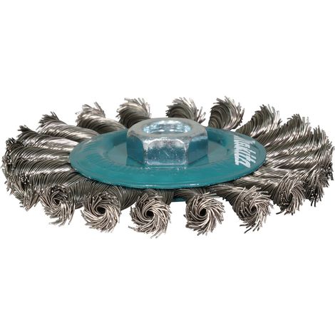 Makita Rundbürste gezopft 115xM14 INOX - D-77534 (1/2)