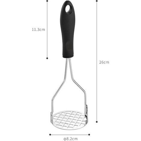 Presse-purée manuel, outils de cuisine puissants pour purée de boue, pour avocat, pommes de terre, haricots. (1/5)