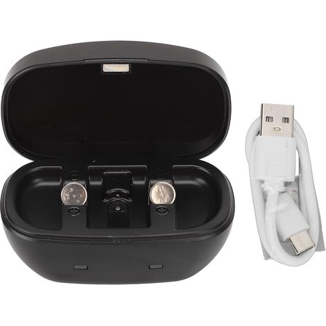 Appareils Auditifs, Chargeur de Piles D'amplificateur Auditif P 13 Chargeur Rechargeable Haute Puissance Chargeurs D'aide Auditive USB Ensemble de Batterie à Cycle Durable adapté (1/5)