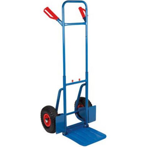 Sackkarre klappbar, Luftreifen, bis 150kg 120cm Plattform 29x29cm (1/3)