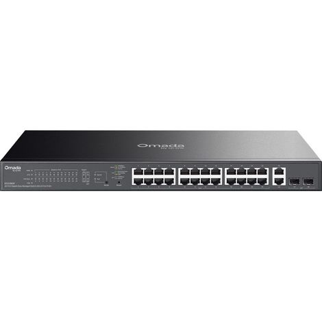 OMADA ES228GP Netzwerk-Switch Managed L2 Gigabit Ethernet (10/100/1000) Power over Ethernet (PoE) Schwarz