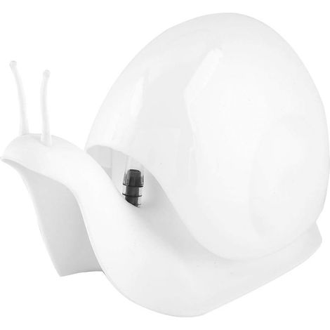 Distributeur de savon liquide en forme d'escargot Presse Style Comptoir Lotion Distributeur Pompe Boîteille Maison Cuisine Salle de Bains Accessoires (120 ml) (Blanc)-Fei Yu (1/5)
