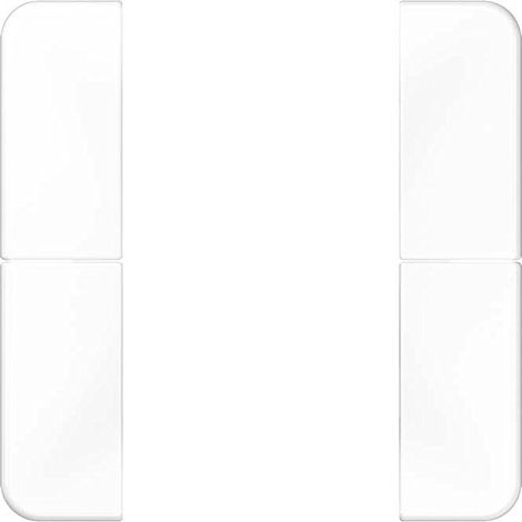 Jung Jeu de touches, F50, thermoplastique, série CD, blanc alpin CD 502 TSA WW