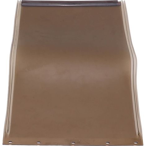 Rabat de porte pour chien en TPU résistant aux chocs, rabat de remplacement pour porte pour animaux en aluminium ou en plastique, L 25,6 x 42,5 cm / 10,1 x 16,7 pouces (1/5)
