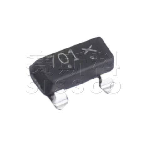 LRC original L2N7002SLT1G, silkscreen 701, SOT-23 channel MOSFETs 60V/0.32AN, electronic components, chips, electronic components, 5 pieces per pack.