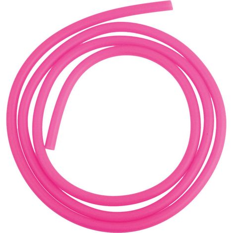 Tubo della benzina Trasparente 1 metro Fucsia Fluo 1 mt 4/6mm Moto Scooter Motore STI