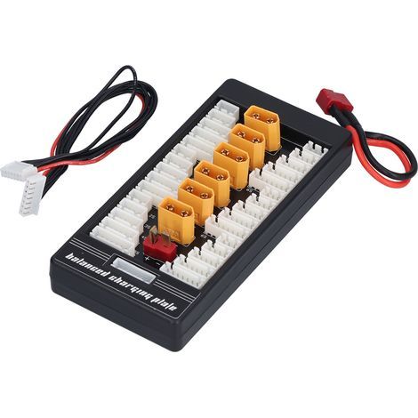 Chargeur parallèle XT60 pour batteries LiPo, accessoire d'extension équilibrée pour IMAX B6, entrée connecteur T (1/5)