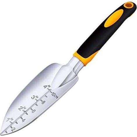 Ecleanfy - 30x5.5cm Truelle de jardin en acier inoxydable pour planter transplanter désherber déplacer (1/5)