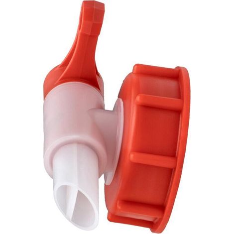 1pc Robinet verseur 23mm Robinet de vidange Bidon DIN 61 pour 20l essence camping jardin eau chaude cuisine eau alimentaire universel en plastique (1/4)