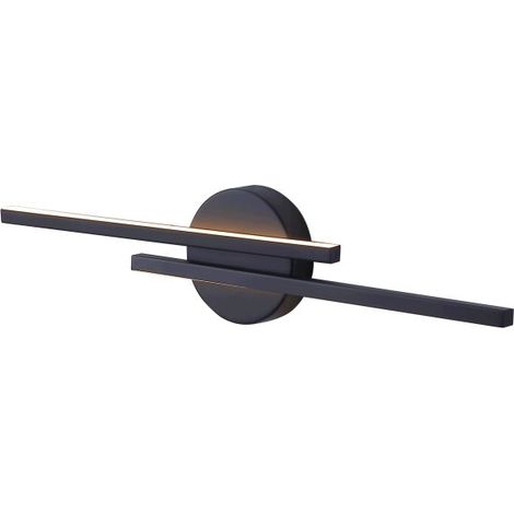 TEKANO LED 14W Wandleuchte, Spiegelleuchte schwarz AD-OM-6517L4/B