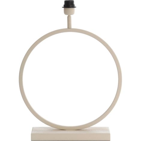 Light & Living - lámpara de mesa - Liva - beige - metal -