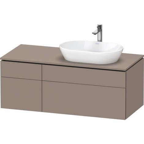 DURAVIT LC4874043430000 Console WTU suspendue L-Cube 550x1