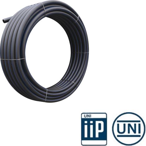 Tubo in polietilene per impianti di irrigazione Rotolo 100 Mt. - PN25 - Ø20 mm.