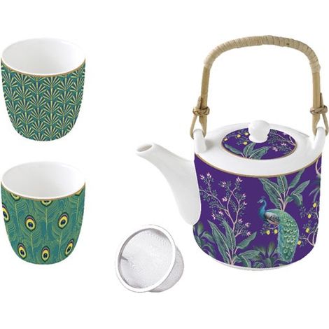 Confezione Teiera + 2 Tazze - Imperial Peacock - Easy Life