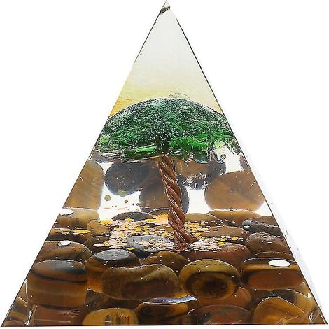 1 Stück Meditationskristallpyramide