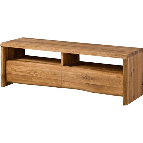 Mobile TV Rovere naturale oliato 151x45x50 cm (BxTxH) montato PURE OAK 108 (1/4)
