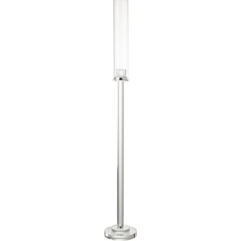 Chandelier Design en Verre "Moira" 100cm Transparent (1/5)