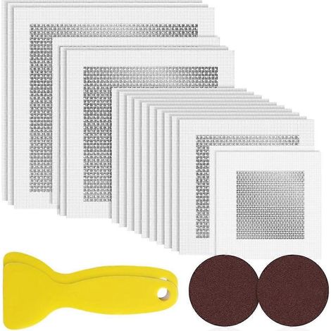 18-teiliges 2/4/6/8 Zoll Aluminium-Fasergewebe-Spachtelmasse-Wandreparaturset (1/5)