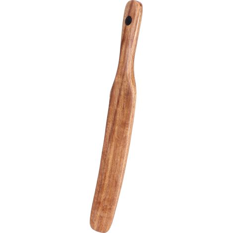 Spatule en teck antiadhésive, ustensile de cuisine en bois pour ménage, cuisson non collante (1/5)