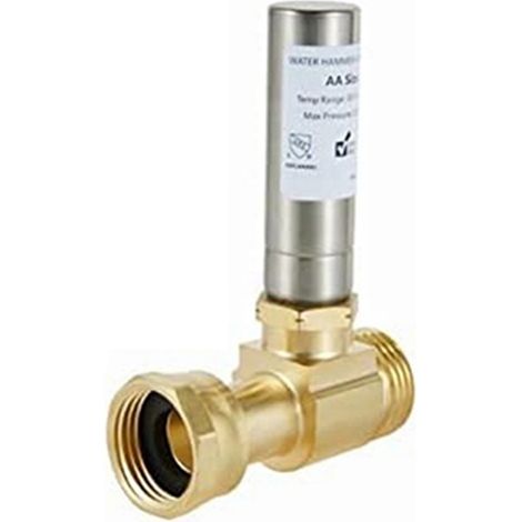 Tlily – Éliminateur de coups de bélier en acier inoxydable S-241 – Filetage mâle 3/4 pouces – Installation horizontale ou verticale – Pression 250 PSI (1/5)