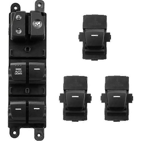 Commande de lève-vitre avec rétroéclairage pour Hyundai Creta IX25 2014-2019 93570-C90004X 93580-C9000 (1/4)