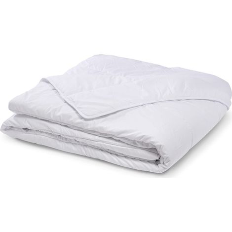 Bleu Calin Couette Légère Été 2 Personnes Anti-Transpiration, Blanc, 240x260 cm, KTO20 (1/5)