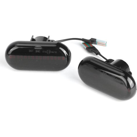 Clignotant dynamique LED pour voiture, clignotant séquentiel latéral adapté à Renault Clio