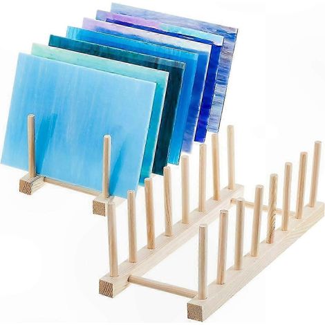 Aufbewahrungsregal aus getöntem Glas für Teller und Werkzeuge, robuster Wandorganizer, Werkstattregal, vielseitiges Modell, handgefertigte dekorative Oberfläche. (1/5)