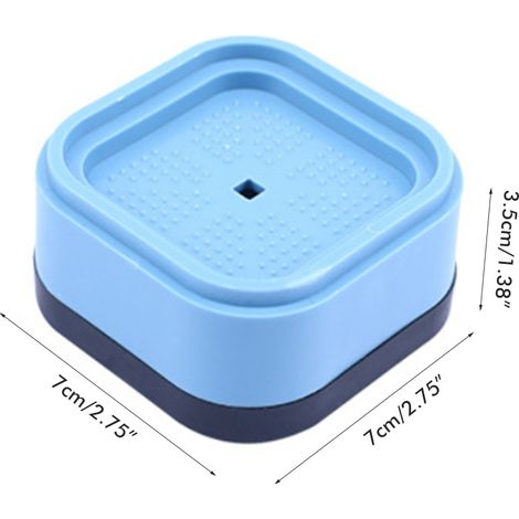 Pieds pour lave-linge, pieds en caoutchouc antidérapants, pieds anti-vibrations, amortisseurs de vibrations pour lave-linge et sèche-linge (1/5)
