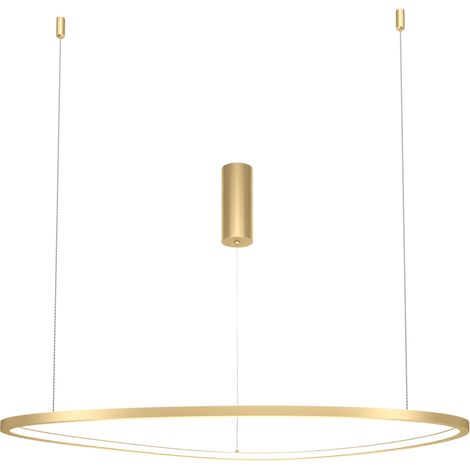 Suspension anneau LED 80 cm laiton Maytoni MOD072PL (1/3)