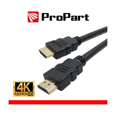 Cavo HDMI 2.0 High Speed 4K 3D con Ethernet 1.5m SP-SP NERO TR-H15SS-BK