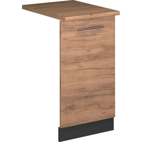 Panel frontal del lavavajillas Fame-Line, Roble dorado, 45 cm , ET Roble, Vicco