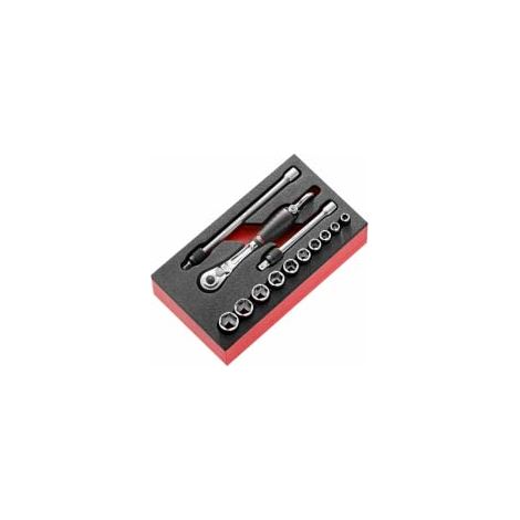 Jeu de douilles Facom 1/4'' Carré 13 pièces ( Prix pour 1 )